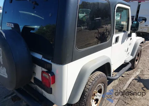 2006 Jeep Wrangler X из США, поврежденный, VIN 1J4FA39S46P700143